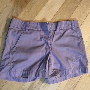 J. Crew chino short - lilac color